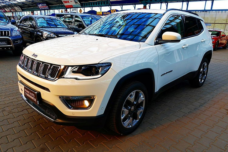 Jeep Compass ACC+El.Klapa 3Lata GWARANCJA I-wł Kraj Bezwypad 4x4 170KM LIMITED F23% 4x2 zdjęcie 7