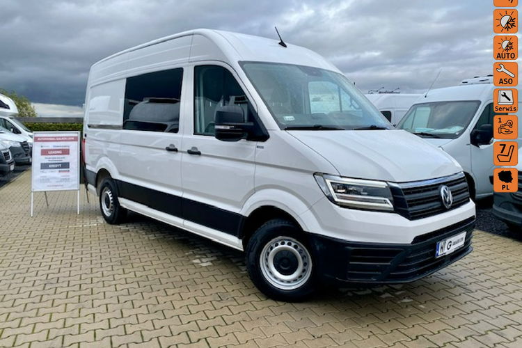 Volkswagen Crafter SALON PL / DOKA 7- OSÓB / VOLL / LEDY / TEMPOMAT / GWARANCJA zdjęcie 1