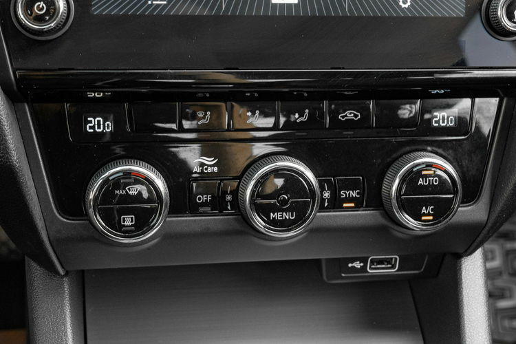 Skoda Octavia GD160TT#2.0 TSI Ambition DSG 2 stref klima Cz.park Salon PL VAT 23% zdjęcie 22