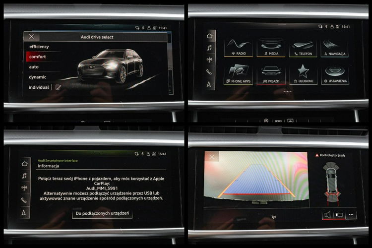 Audi A6 GD021VP#40 TDI mHEV Quattro Sport S tronic Salon PL VAT23% zdjęcie 25