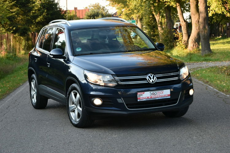 Volkswagen Tiguan 2.0TDi 140KM Manual 2014r. NAVi PDC Climatronic g.fotele zdjęcie 8
