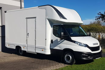 Iveco Daily KONTENER NISKOPODŁOGOWY 4.43x2.23x2.42 SKLEP FOODTRUCK KAMPER KLIMA