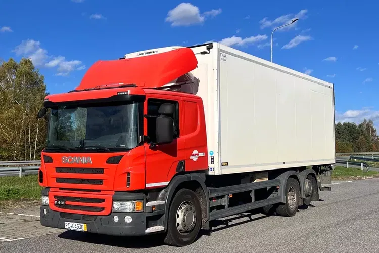 Scania P410 kabina sypialna winda Chlodnia z Niemiec 2018 rok produkcji zdjęcie 2