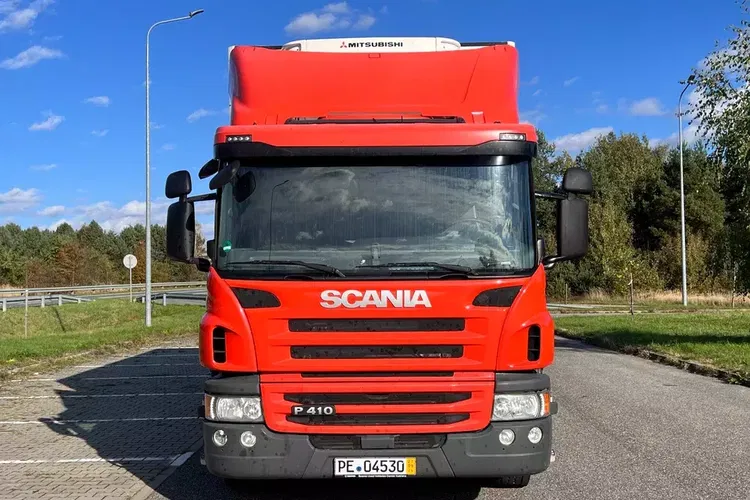 Scania P410 kabina sypialna winda Chlodnia z Niemiec 2018 rok produkcji zdjęcie 3