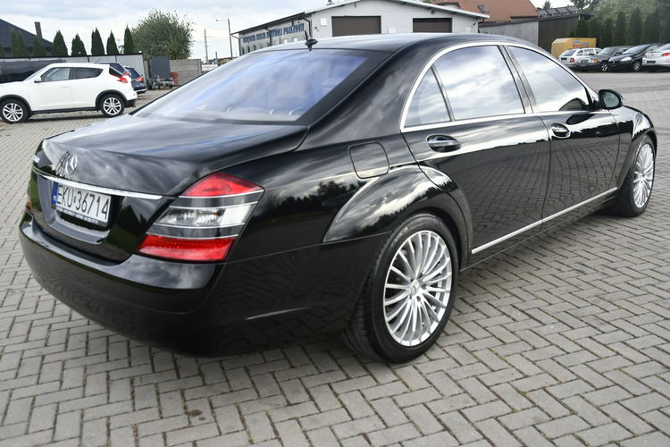 Mercedes S 500 5, 5Benzyna Serwis, Skóry, El.Klapa.LONG.Navigacja.Kam.Cof.Domyka zdjęcie 10