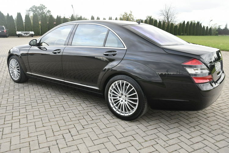 Mercedes S 500 5, 5Benzyna Serwis, Skóry, El.Klapa.LONG.Navigacja.Kam.Cof.Domyka zdjęcie 13