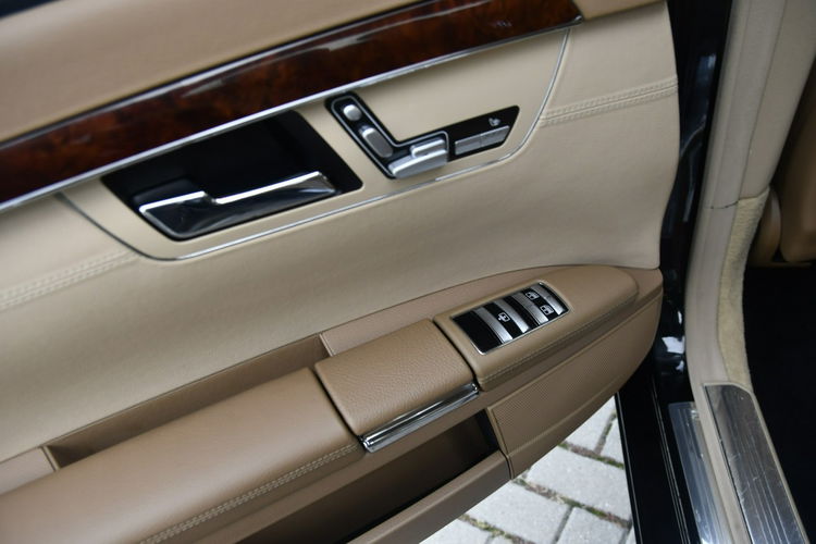 Mercedes S 500 5, 5Benzyna Serwis, Skóry, El.Klapa.LONG.Navigacja.Kam.Cof.Domyka zdjęcie 15