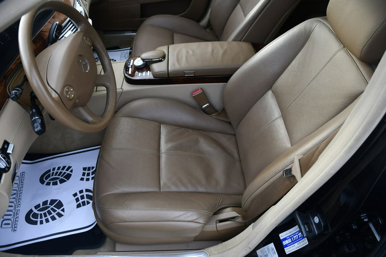 Mercedes S 500 5, 5Benzyna Serwis, Skóry, El.Klapa.LONG.Navigacja.Kam.Cof.Domyka zdjęcie 18