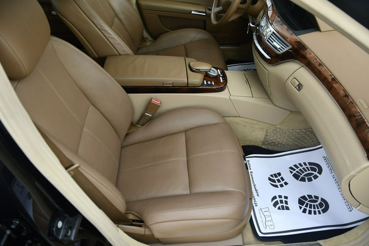 Mercedes S 500 5, 5Benzyna Serwis, Skóry, El.Klapa.LONG.Navigacja.Kam.Cof.Domyka zdjęcie 28
