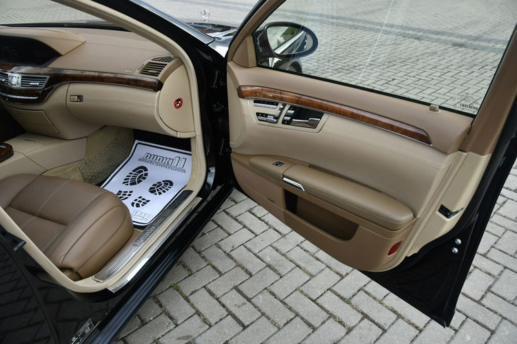 Mercedes S 500 5, 5Benzyna Serwis, Skóry, El.Klapa.LONG.Navigacja.Kam.Cof.Domyka zdjęcie 29