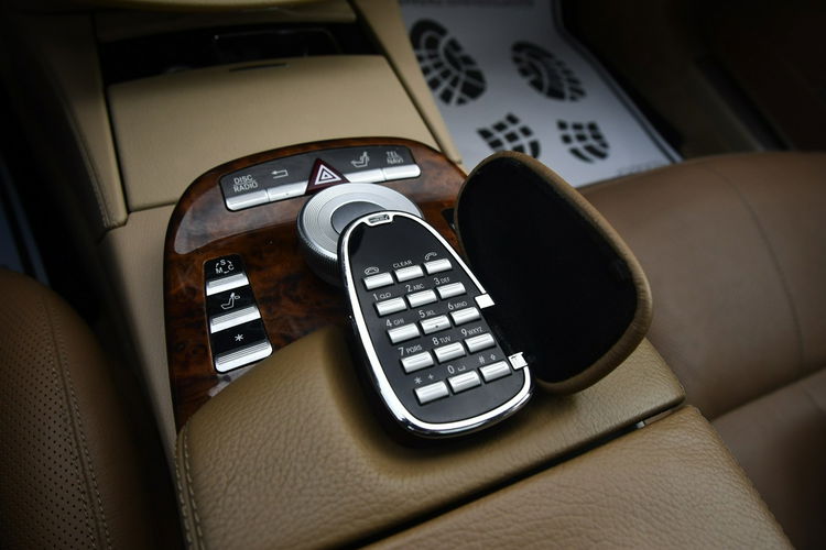 Mercedes S 500 5, 5Benzyna Serwis, Skóry, El.Klapa.LONG.Navigacja.Kam.Cof.Domyka zdjęcie 38