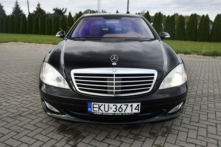 Mercedes S 500 5, 5Benzyna Serwis, Skóry, El.Klapa.LONG.Navigacja.Kam.Cof.Domyka zdjęcie 6