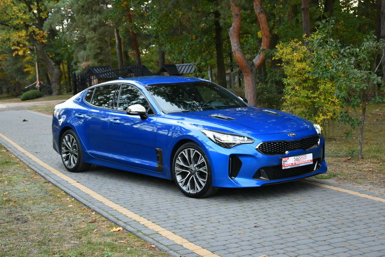 Kia Stinger GT-line 2.0T 245KM 2019r. PL SALON HeadUp ACC Kamera360 FullLED wentyl zdjęcie 19