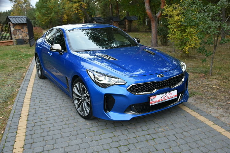 Kia Stinger GT-line 2.0T 245KM 2019r. PL SALON HeadUp ACC Kamera360 FullLED wentyl zdjęcie 23