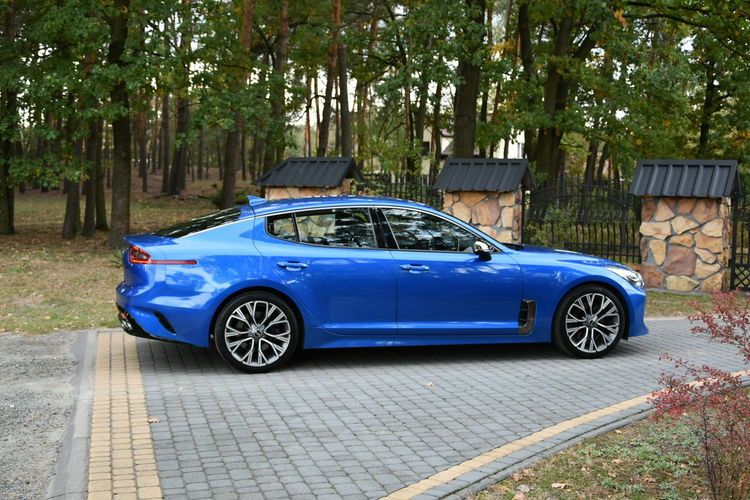 Kia Stinger GT-line 2.0T 245KM 2019r. PL SALON HeadUp ACC Kamera360 FullLED wentyl zdjęcie 8