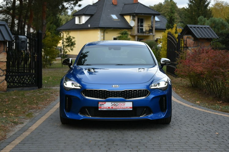 Kia Stinger GT-line 2.0T 245KM 2019r. PL SALON HeadUp ACC Kamera360 FullLED wentyl zdjęcie 9