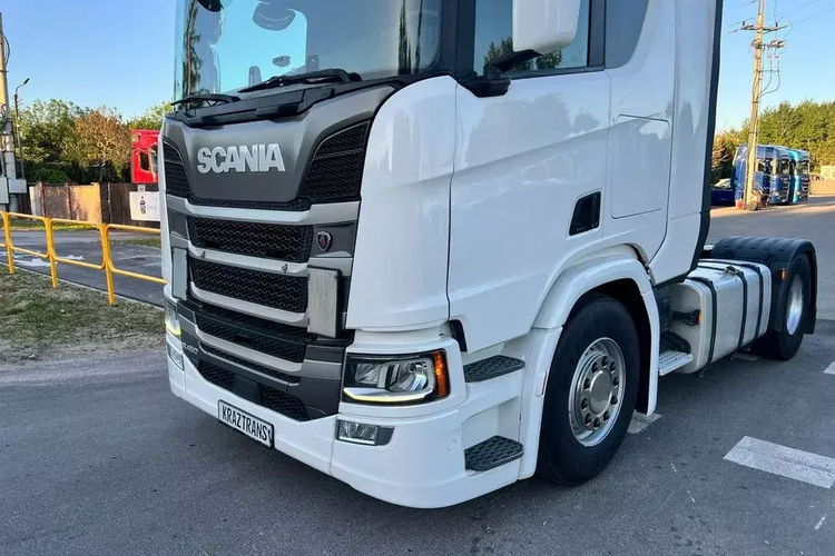 Scania R450 full ADR FL AT hydraulika dwu obwodowa full led duża navi z zdjęcie 15