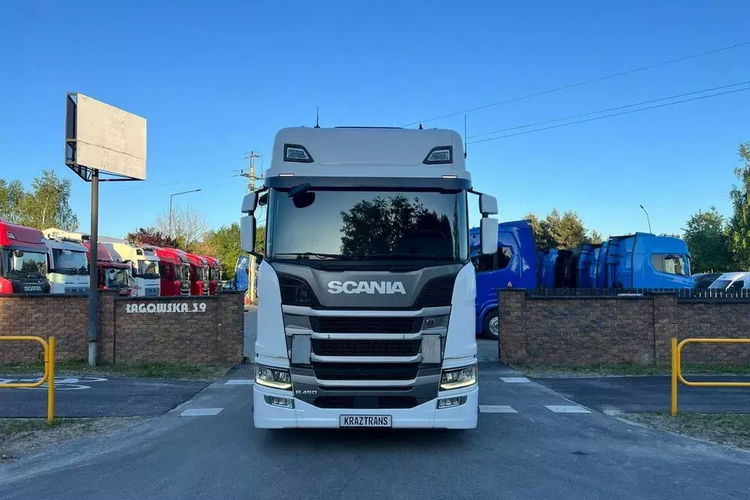 Scania R450 full ADR FL AT hydraulika dwu obwodowa full led duża navi z zdjęcie 8