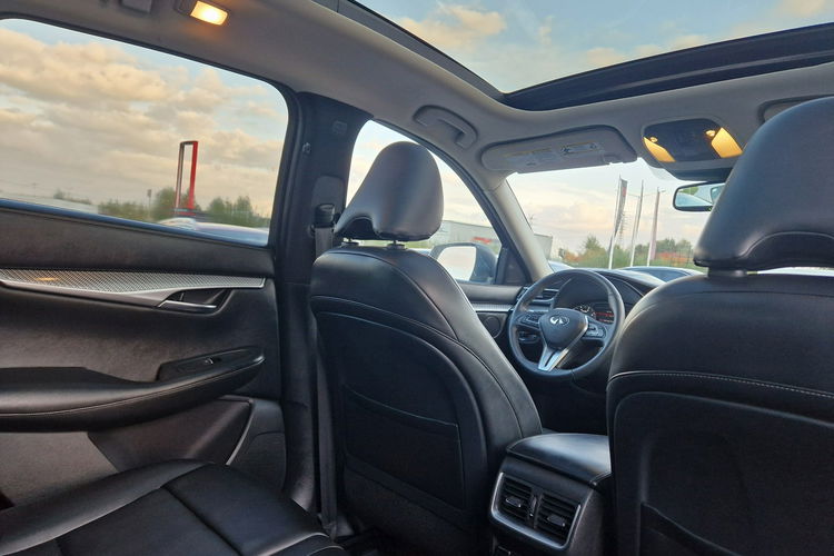 Infiniti QX50 Skóra Czuj.MartwegoPola Panorama Ledy Key-Less Ele.Klapa Gwarancja zdjęcie 34