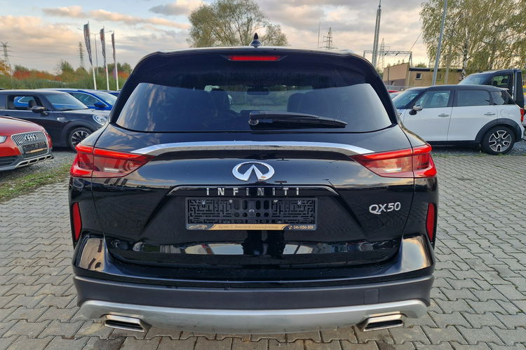 Infiniti QX50 Skóra Czuj.MartwegoPola Panorama Ledy Key-Less Ele.Klapa Gwarancja zdjęcie 7