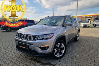 Jeep Compass 2KolorowaSkóra Panorama 4x4 Ele.Klapa KeyLess Czuj.MartwPola Gwarancja