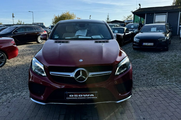 Mercedes GLE 350 Coupé AMG 4-Matic skóry pikowane Navi kamera panorama zamiana 1.rGwarn zdjęcie 4