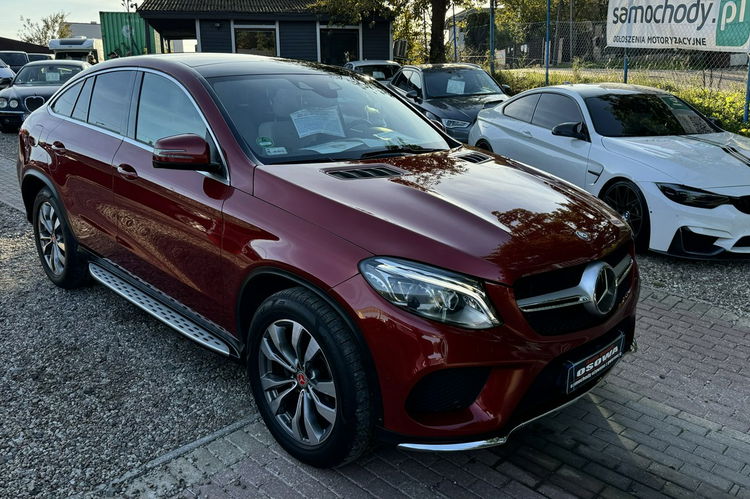 Mercedes GLE 350 Coupé AMG 4-Matic skóry pikowane Navi kamera panorama zamiana 1.rGwarn zdjęcie 5