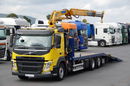 Volvo FM 410 / 6x2 / LAWETA + HDS EFFER 170 / STEROWANIE RADIOWE / EURO 6 / OŚ PODNOSZONA / 3 OSIOWY / NAJAZDY HYDRAULICZNE / WCIĄGARKA + PILOT  zdjęcie 5