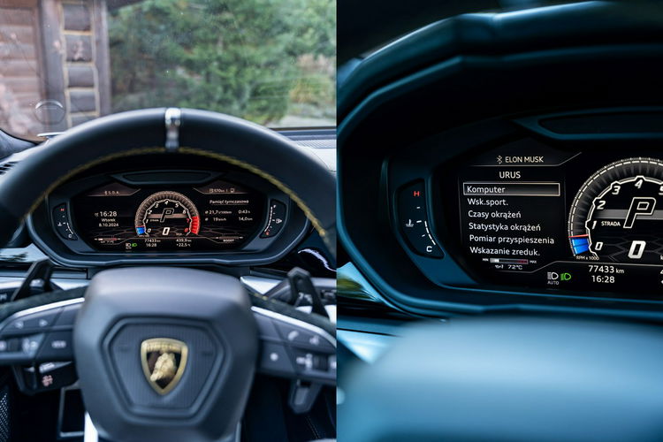 Urus 4.0 V8 / Bardzo bogate wyposażenie / PPF / Faktura / Opony Lato Zima zdjęcie 44