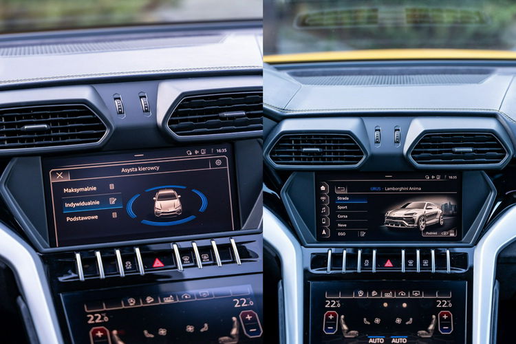 Urus 4.0 V8 / Bardzo bogate wyposażenie / PPF / Faktura / Opony Lato Zima zdjęcie 47