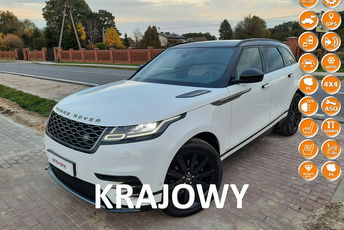 Land Rover Range Rover VELAR R-DYNAMIC SE 1 Właściciel TYLKO 79tys.km + Serwis Bezwypadkowy