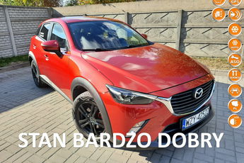 Mazda CX-3 LED NAVI Udokumentowane TYLKO 75tys.km Zarejestrowana