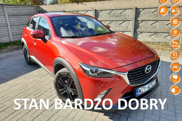 Mazda CX-3 LED NAVI Udokumentowane TYLKO 75tys.km Zarejestrowana zdjęcie 1