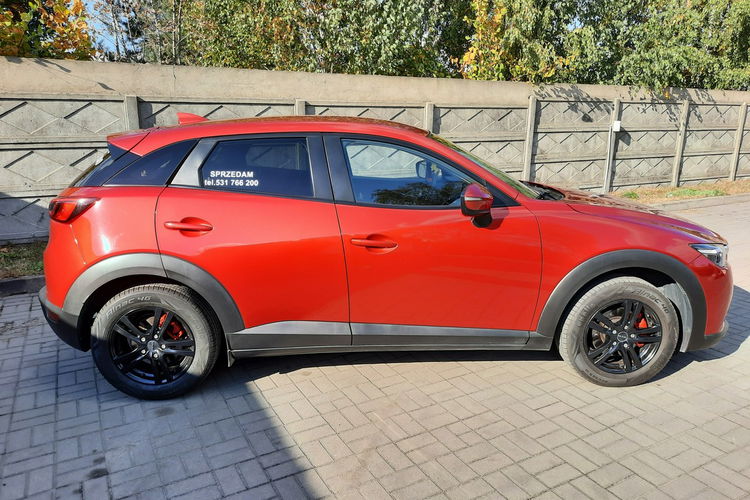 Mazda CX-3 LED NAVI Udokumentowane TYLKO 75tys.km Zarejestrowana zdjęcie 8