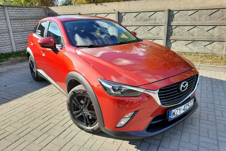 Mazda CX-3 LED NAVI Udokumentowane TYLKO 75tys.km Zarejestrowana zdjęcie 9