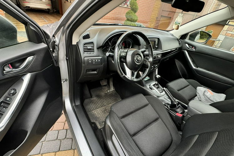 Mazda CX-5 2.2d Automat sky active Navi xenon 1 wl piękny stan garażowany 1.r.gw zdjęcie 11