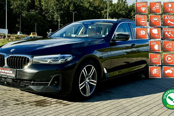 BMW 530 530e hybryd plug in bogato wyposażona piękna 292 KM zamiana gwarancją