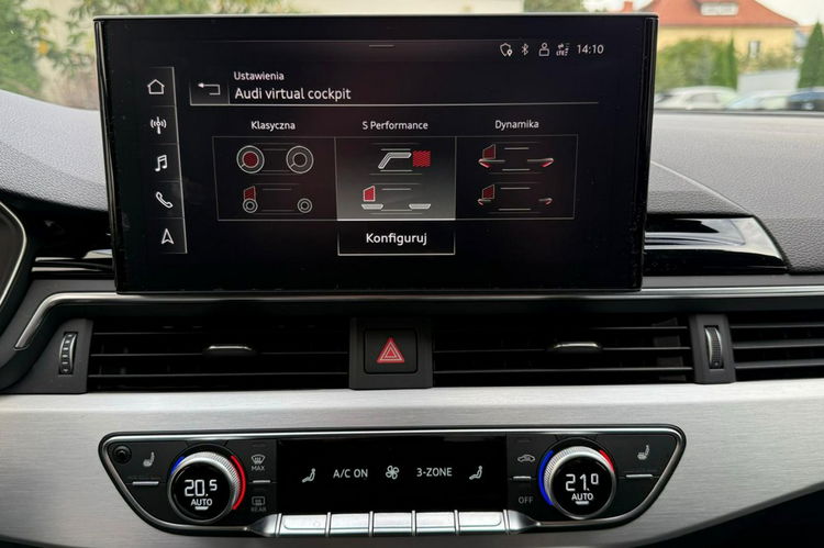 Audi A5 / Salon Polska / Quattro 4x4 / Bang Olufsen / Virtual Cockpit / S-LINE zdjęcie 12