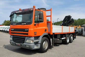 DAF CF 85.380 6x2 Oś Skrętna Skrzynia HDS HIAB 220C + Pilot