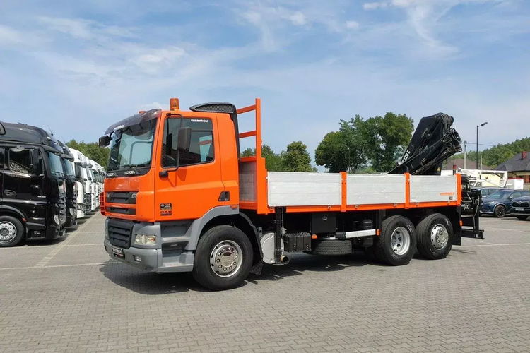 DAF CF 85.380 6x2 Oś Skrętna Skrzynia HDS HIAB 220C + Pilot zdjęcie 31