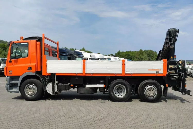 DAF CF 85.380 6x2 Oś Skrętna Skrzynia HDS HIAB 220C + Pilot zdjęcie 8