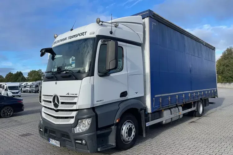 Mercedes ACTROS 1830 Firanka 20 palet zdjęcie 1