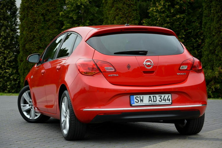 Opel Astra Lift 109 przebiegu Ledy Duża Navi 2xParktronic Alu 17 zdjęcie 7