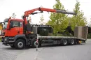 MAN TGS 35.360 E6 8×2 / HDS FASSI F235 / Laweta zdjęcie 2