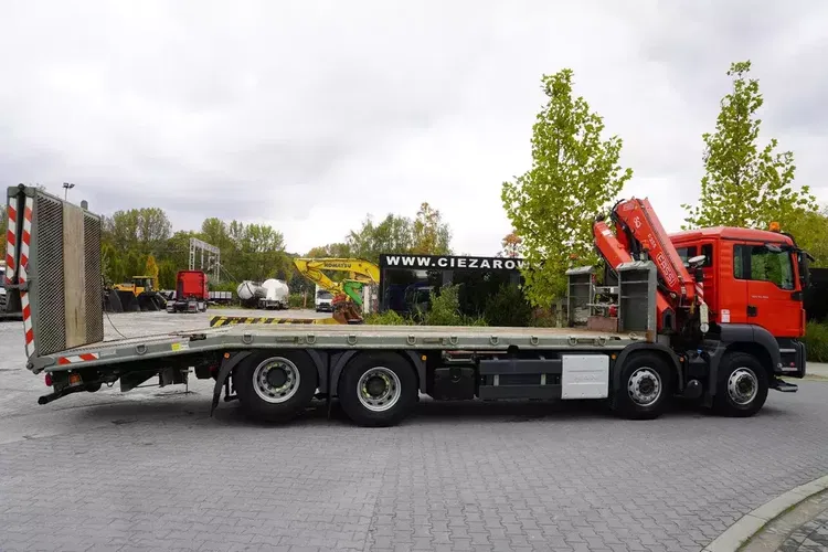 MAN TGS 35.360 E6 8×2 / HDS FASSI F235 / Laweta zdjęcie 6