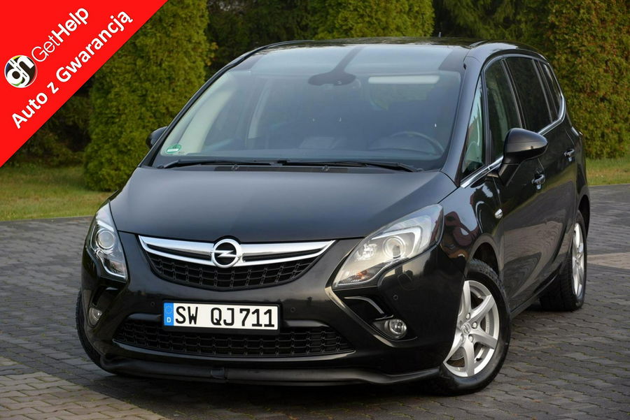 Opel Zafira Cosmo 7-Foteli Panorama Ledy Xenon Duża Navi Automat 2xParktr ASO zdjęcie 