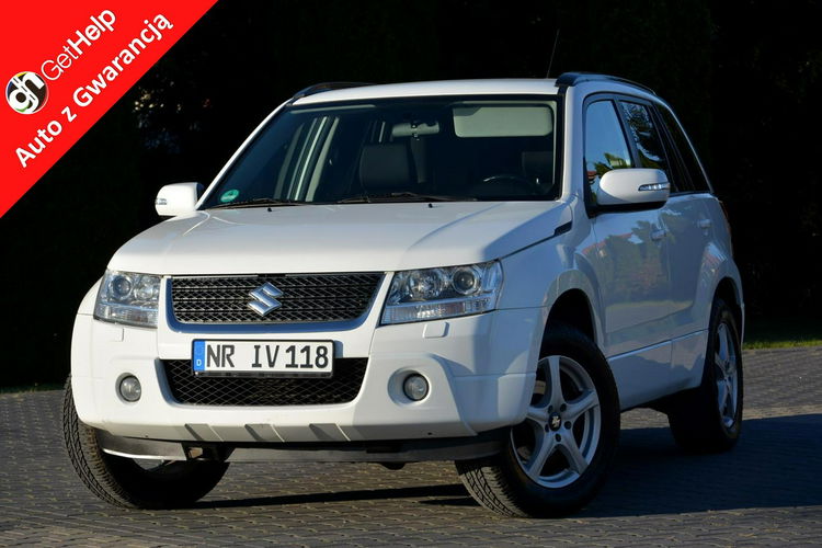 Suzuki Grand Vitara 2.4b169 KM 4x4 Xenon Duża Navi Webasto ASO Hak lakier oryginał zdjęcie 1