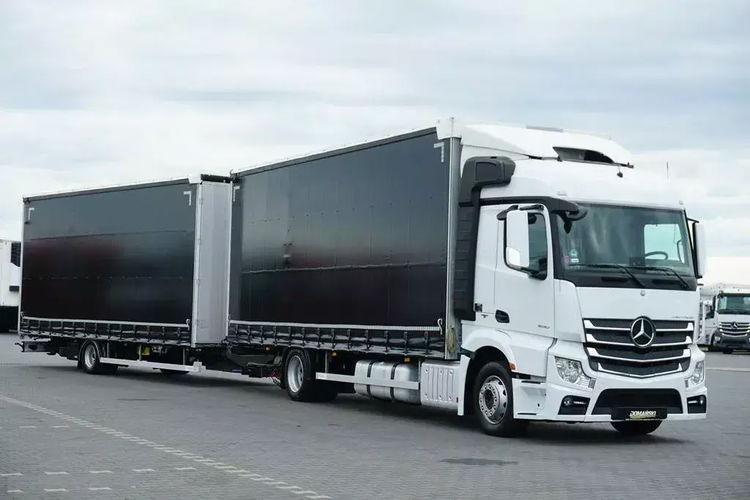 Mercedes ACTROS / 1830 ACC / E 6 / ZESTAW PRZEJAZDOWY 120 M3 / ŁAD. 15 000 KG zdjęcie 2