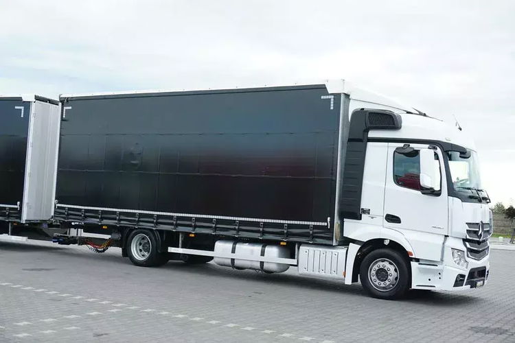 Mercedes ACTROS / 1830 ACC / E 6 / ZESTAW PRZEJAZDOWY 120 M3 / ŁAD. 15 000 KG zdjęcie 34