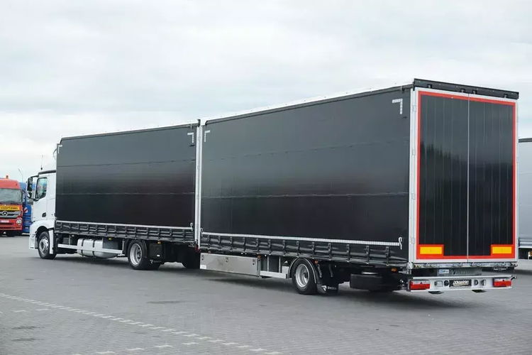 Mercedes ACTROS / 1830 ACC / E 6 / ZESTAW PRZEJAZDOWY 120 M3 / ŁAD. 15 000 KG zdjęcie 6